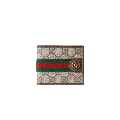 GUCCI OPHIDIA BI-FOLD WALLET 834271 (21*9cm)